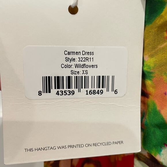 NWT Carolina K Carmen Maxi Dress - Picture 6 of 8